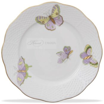 Dinner Plate - Royal Garden Butterflies