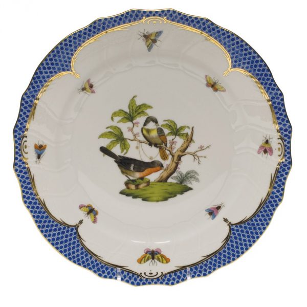 Soup Plate - Rothschild Bird Blue Fishnet