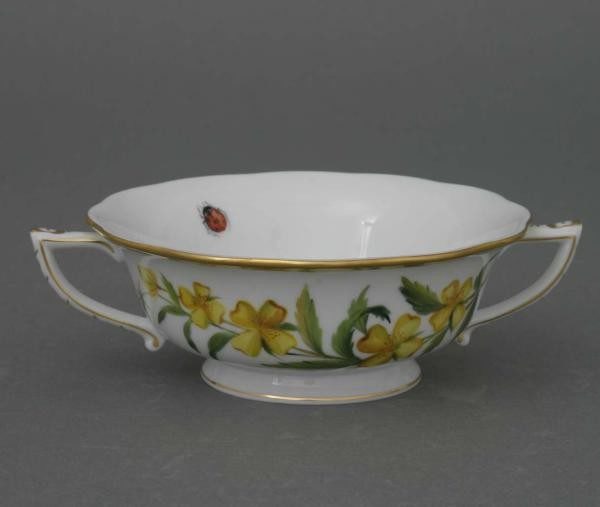Soup Cup and Saucer - American Wildflower