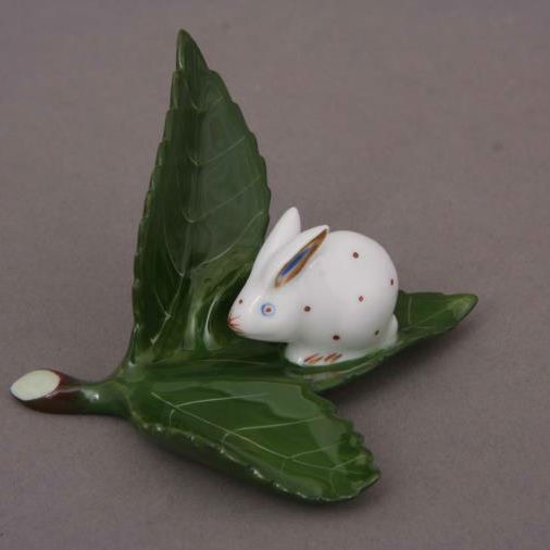 Place Card Holder - Rabbit On Leaf