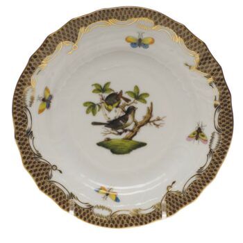 Bread & Butter Plate - Rothschild Bird Maroone