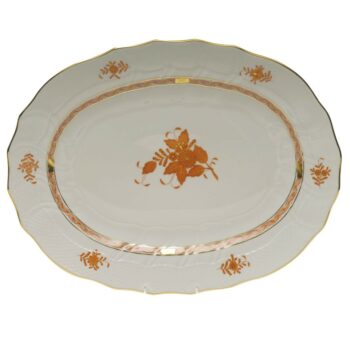 Large Oval Dish - Chinese Bouquet (Assorted Colors & Shapes)