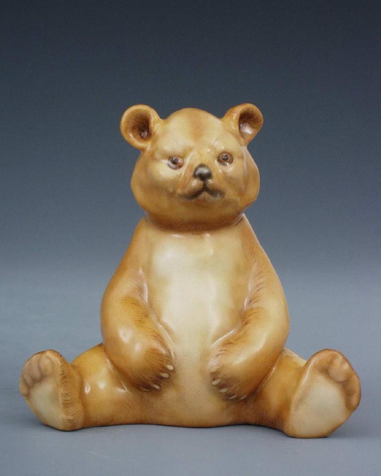 Bear cub, sitting - Assorted Decors