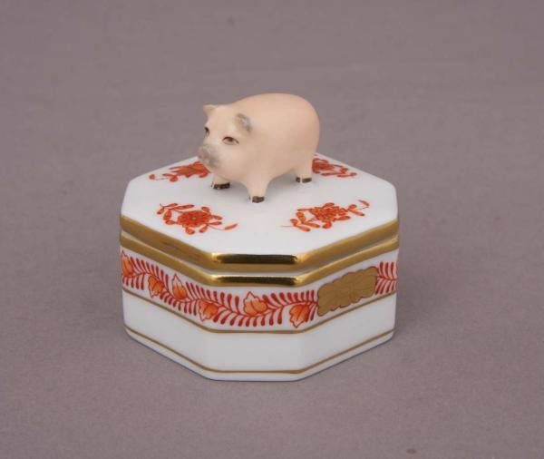 Fancy box, pig knob