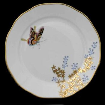 Salad Plate - Bamboo & Butterfly