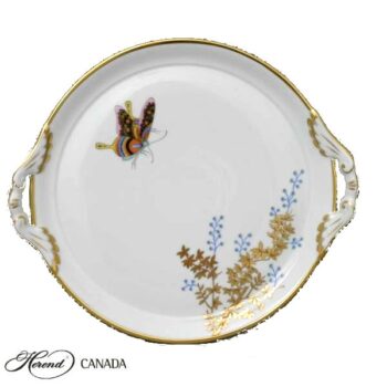 Cake Plate - Bamboo & Butterfly