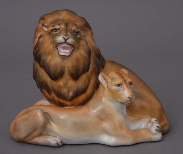Pair of lions