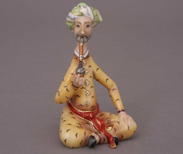Persian with Pipe Figurine - Herend Porcelain
