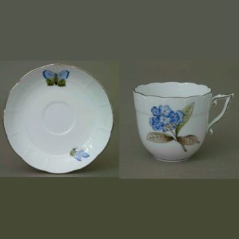 Coffee Cup and Saucer - Chinese Bouquet Gold