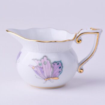 Creamer – Royal Garden - Herend Porcelain 644-0-00 EVICTP2 - Turquoise Butterfly