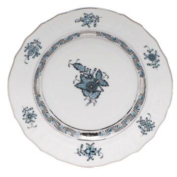 Bread & Butter Plate - Chinese Bouquet Turquise