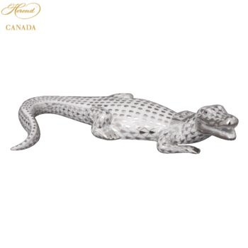 Small Alligator - Fishnet Platinum