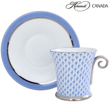 Fishnet Colors - Large Cup and Saucer