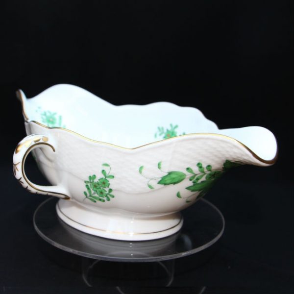 Gravy boat - Chinese Bouquet Green