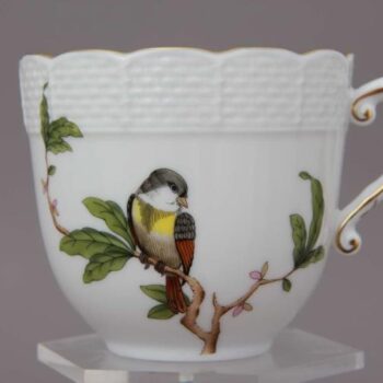 Coffee Cup and Saucer - Rothschild Bird