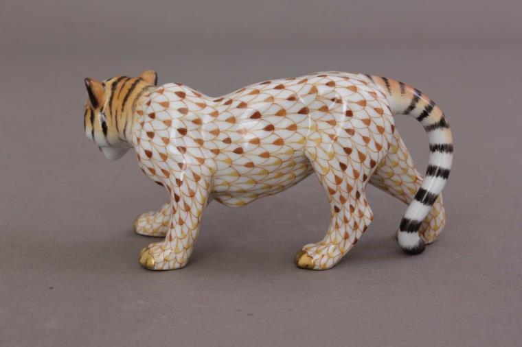 Herend Tiger Figurine Reserve Collection - Herend Canada