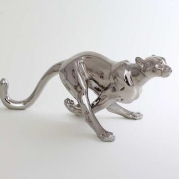 Cheetah, big - Platinum animal figurine