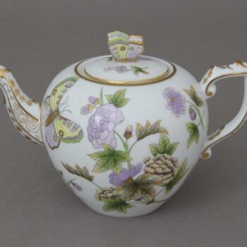 Teapot, butterfly knob - Royal Garden1
