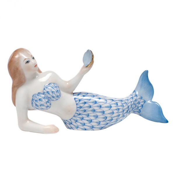 Herend / The Little Mermaid Figurine - Fishnet Colors