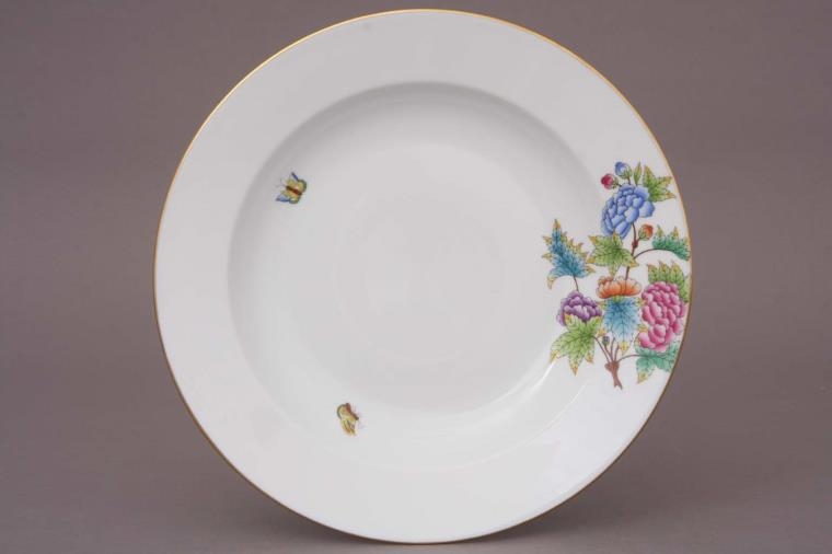 Herend Soup Plate - Petite Victoria