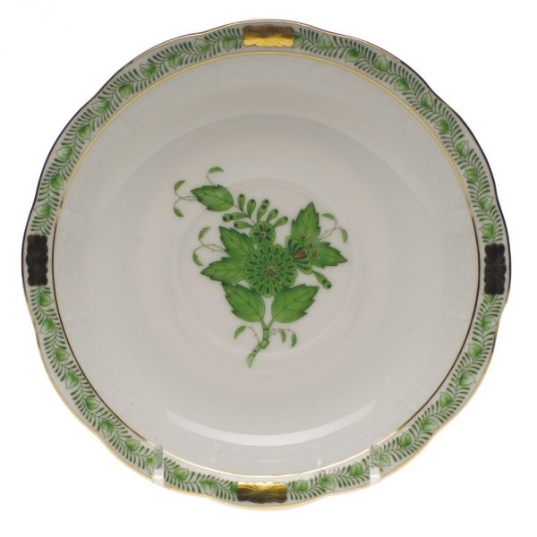 Herend Teacup and Saucer - Chinese Bouquet Green