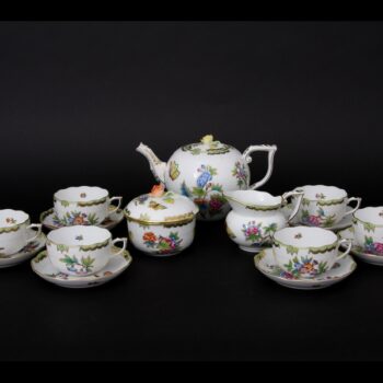 1Herend Tea Set for 6 - Queen Victoria