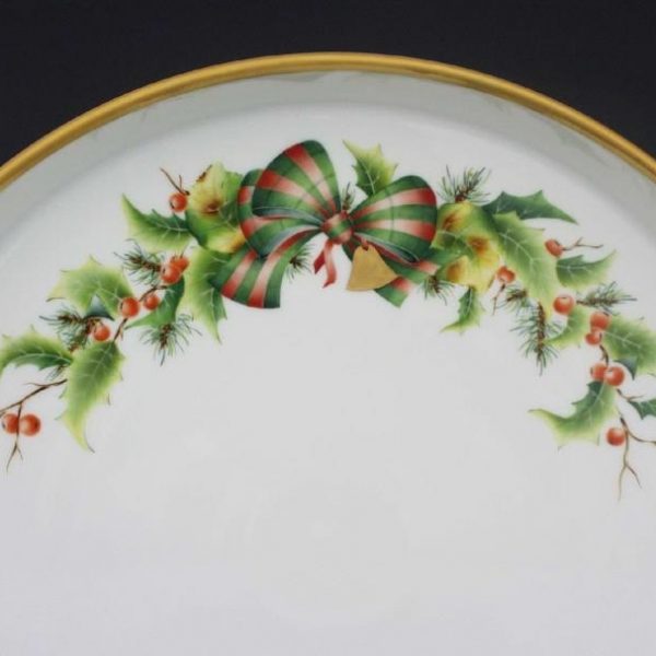 Cake Plate - Herend Christmas Edition Full