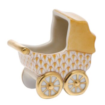 Baby Carriage - Herend Fishnet Butterscotch