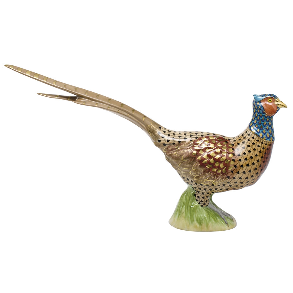 Herend Figurine Flamboyant Pheasant Reserve Collection - Limited Edition to 150 pcs.