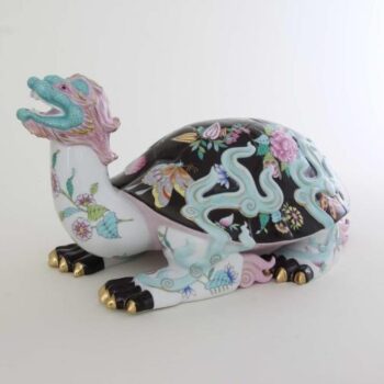 Herend Figurine Dragon turtle - Limited Edition to 100 pcs.