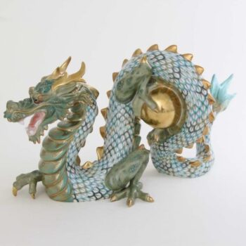 Herend Dragon Masterpiece Limited Edition to 100 pcs 16055-0-00 VHSP123