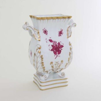 HEREND CHINESE BOUQUET PORCELAIN, RASPBERRY