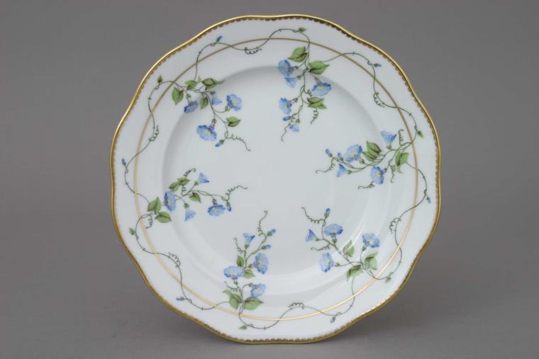 20521-0-00 NY Herend Nyon Desser Plate Morning Glory