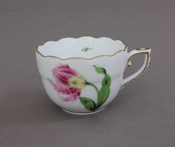 00711-1-00 KY-2 Herend Espresso Cup and Saucer - Kitty (KY)