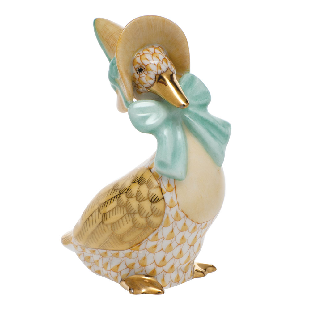 SVHJ--15731-0-00 Herend Animal Figurine Mother Goose