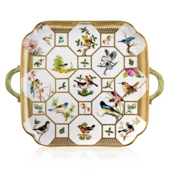 HEREND RESERVE BIRDS OF HEREND TRAY SP848-2