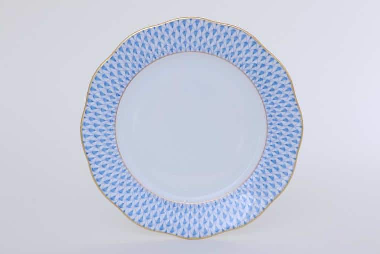 Herend Dinner Plate Fishnet Blue 20517-0-00 VHB