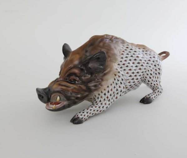 Herend-Wild-Boar-Figurine-05673000VHSP87