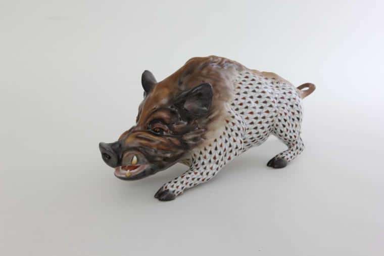 Herend-Wild-Boar-Figurine-05673000VHSP87