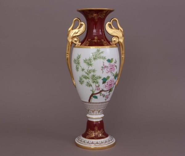 Herend-Porcelain-Phoenix-vase
