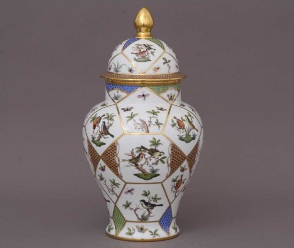 Herend-Rothschild-Bird-Anniversary-Vase
