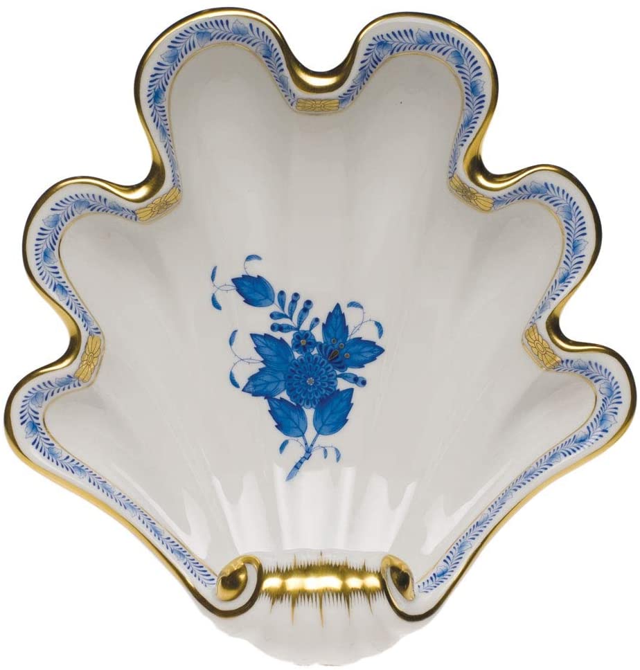 Herend-Chinese-Bouquet-Blue-Shell
