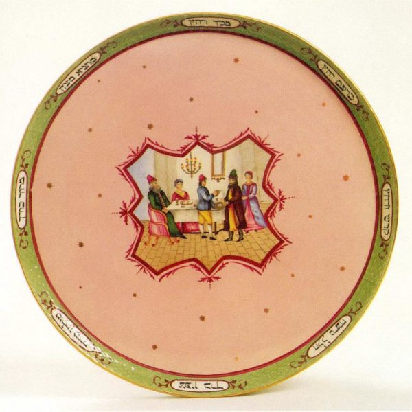 Herend-Seder-Plate-Masterpiece-Yellow-00439-0-00-SP1046