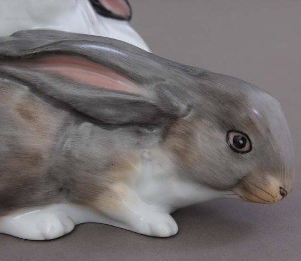 05269000CD1-Herend-Figurine-Pair-of-Rabbits-CD1