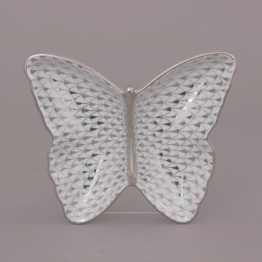 Herend-Butterfly-Dish-Fishnet-Platinum-1