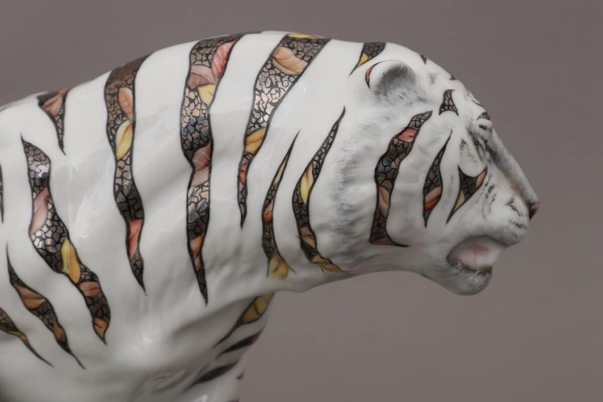Herend-Tiger-Animal-Figurine-Limited-Edition-12