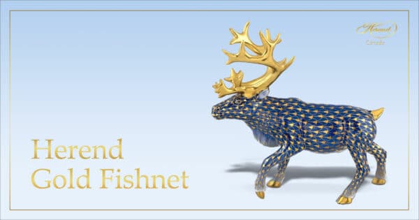Herend-Gold-Fishnet-Solid-Background