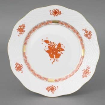 Herend+Plate+Chinese+Bouquet+Rust-00519-0-00 AOG