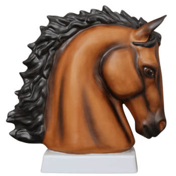 Herend-Horse-Bust-Figurine-Matt-Natural--15909-0-00 MCD