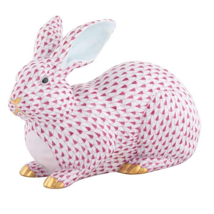 Herend-Large-Lying-Bunny-Figurine-16234-0-00-VHP-Fishnet